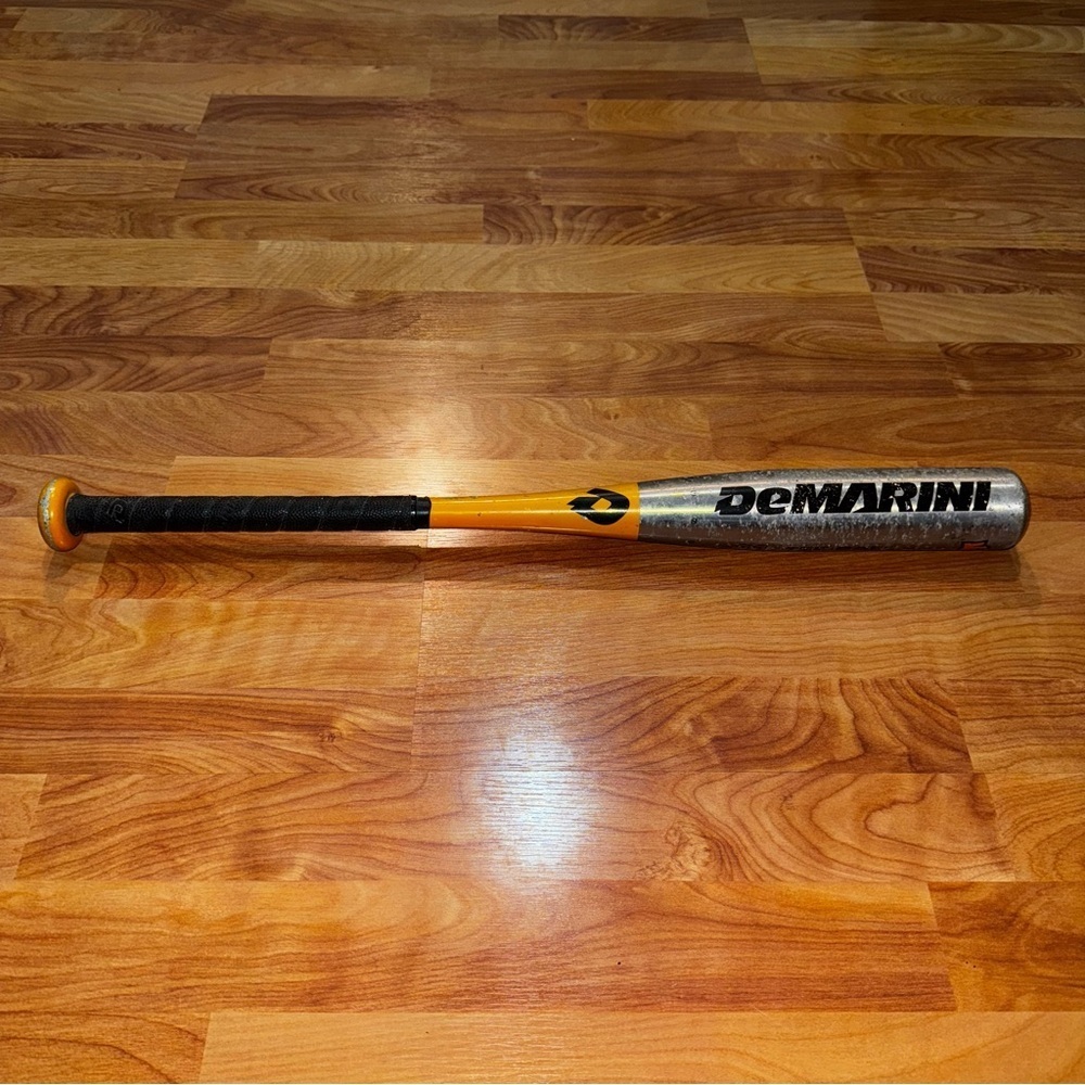 Demarini Vexxum 25" 14-15 OZ  -11 Tee Ball Baseball Bat Orange Silver Aluminum